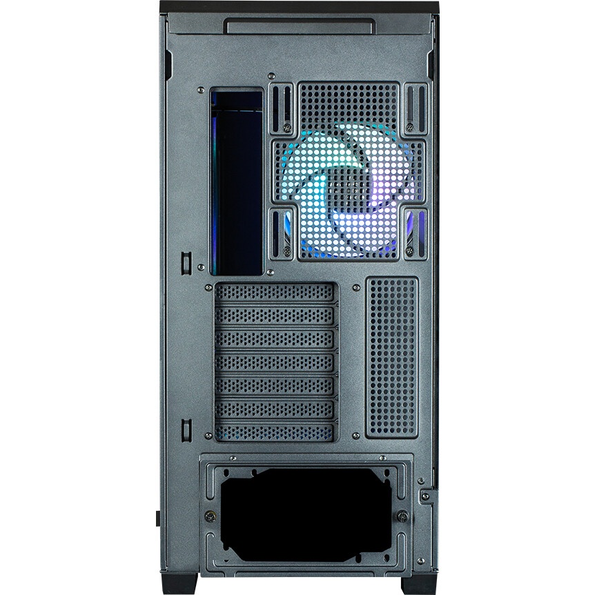 Корпус ZALMAN D50, ATX, BLACK, WINDOW, 2x3.5", 3x2.5", 1xUSB TYPE-C, 2xUSB3.0, FRONT 1xXF360, REAR 1
