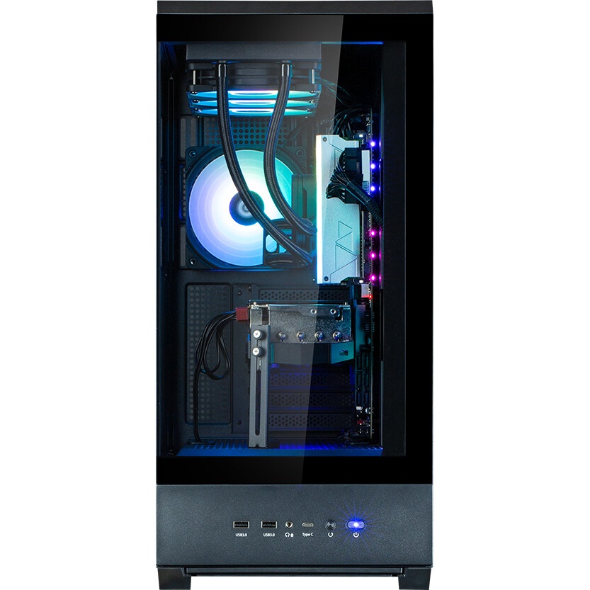 Корпус ZALMAN D50, ATX, BLACK, WINDOW, 2x3.5", 3x2.5", 1xUSB TYPE-C, 2xUSB3.0, FRONT 1xXF360, REAR 1