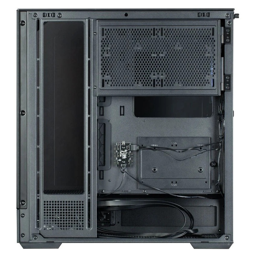 Корпус ZALMAN D50, ATX, BLACK, WINDOW, 2x3.5", 3x2.5", 1xUSB TYPE-C, 2xUSB3.0, FRONT 1xXF360, REAR 1