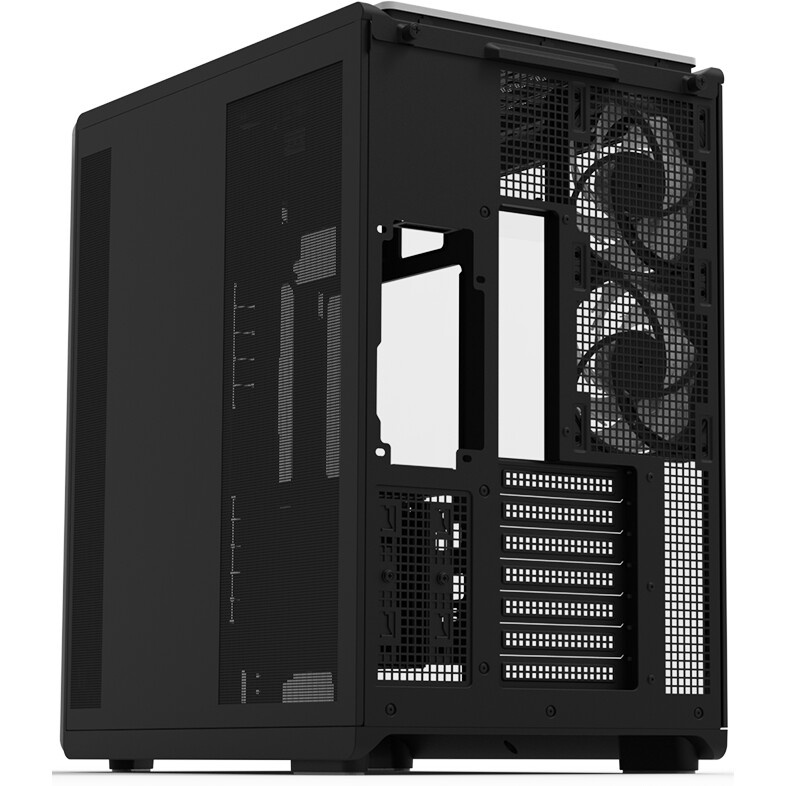 Корпус ZALMAN D50, ATX, BLACK, WINDOW, 2x3.5", 3x2.5", 1xUSB TYPE-C, 2xUSB3.0, FRONT 1xXF360, REAR 1