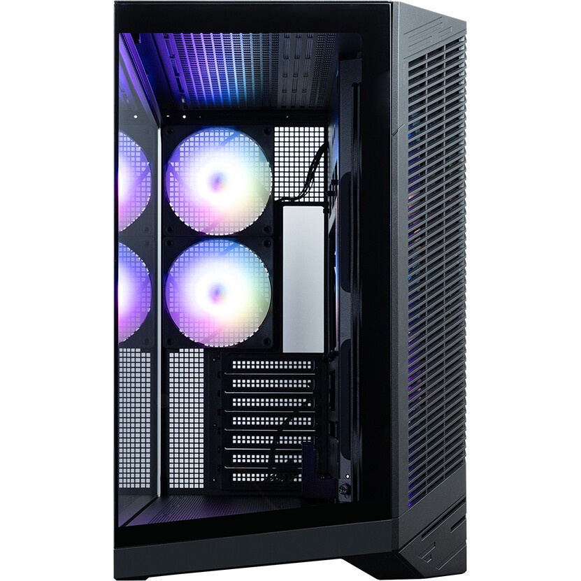 Корпус ZALMAN D50, ATX, BLACK, WINDOW, 2x3.5", 3x2.5", 1xUSB TYPE-C, 2xUSB3.0, FRONT 1xXF360, REAR 1