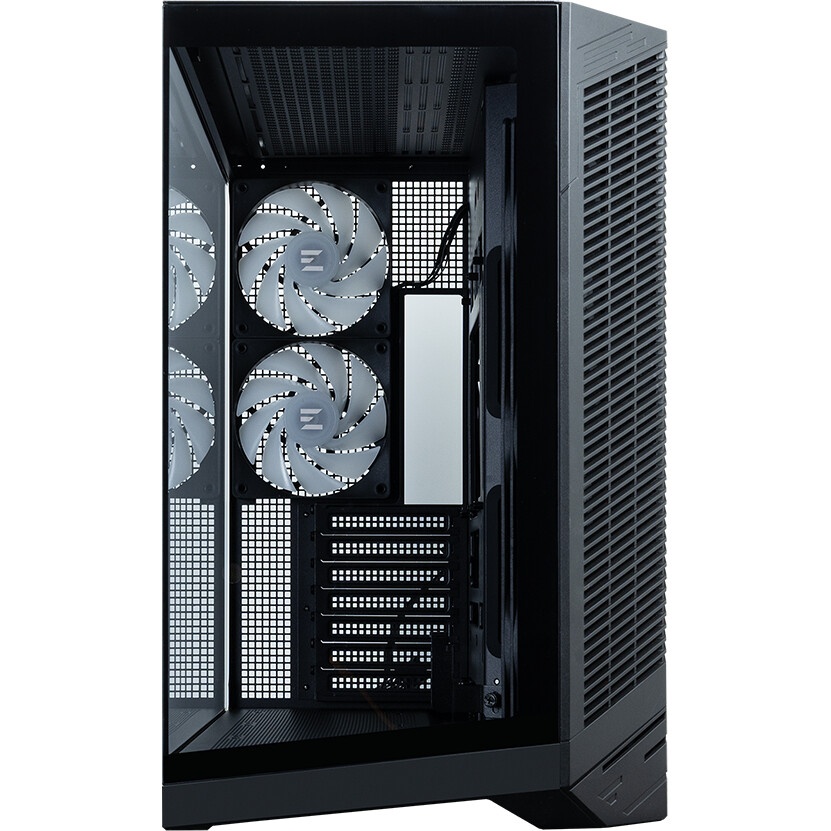 Корпус ZALMAN D50, ATX, BLACK, WINDOW, 2x3.5", 3x2.5", 1xUSB TYPE-C, 2xUSB3.0, FRONT 1xXF360, REAR 1