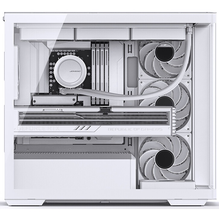Корпус ASUS A23 Plus White, Mini-Tower, белый, 4 x 120 мм