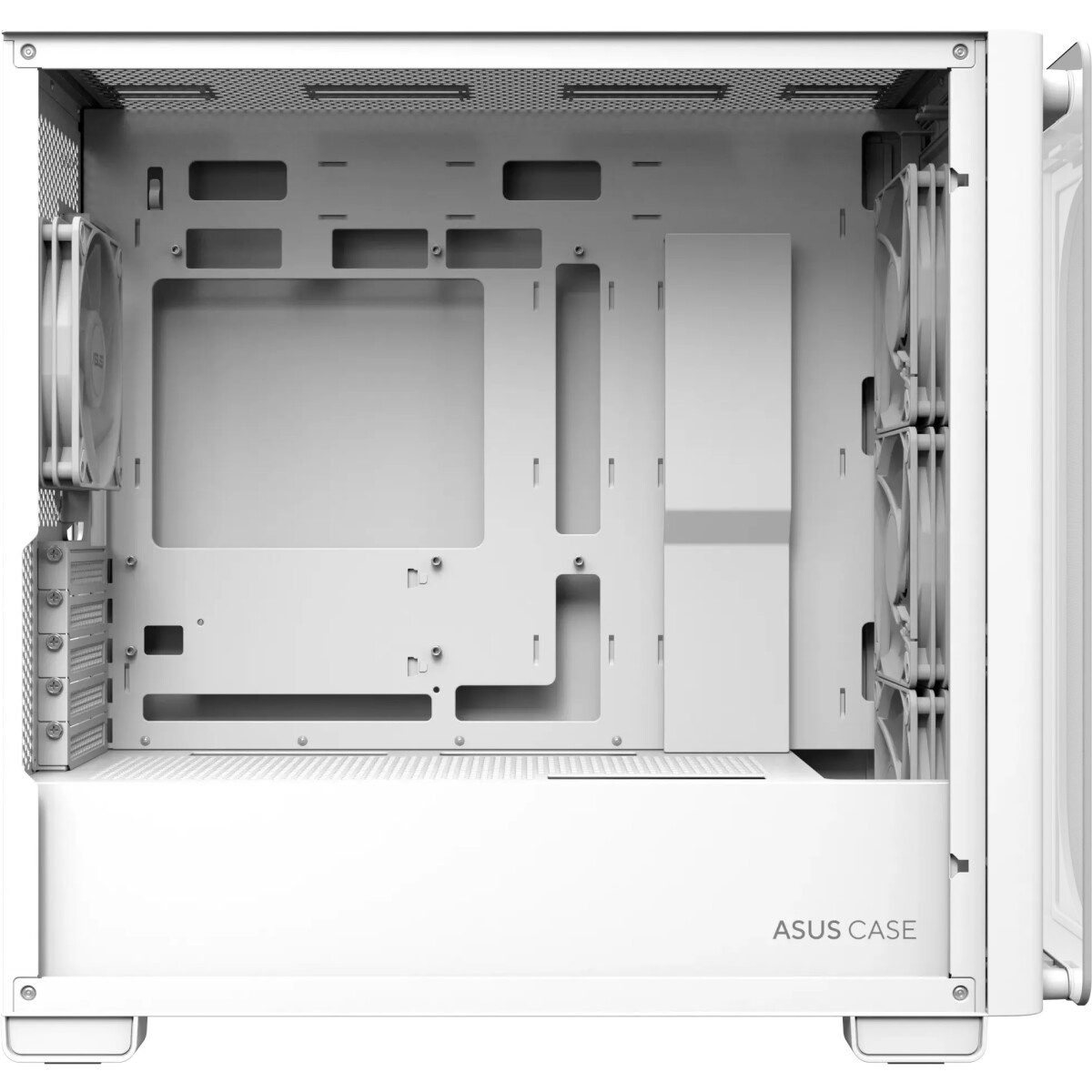 Корпус ASUS A23 Plus White, Mini-Tower, белый, 4 x 120 мм