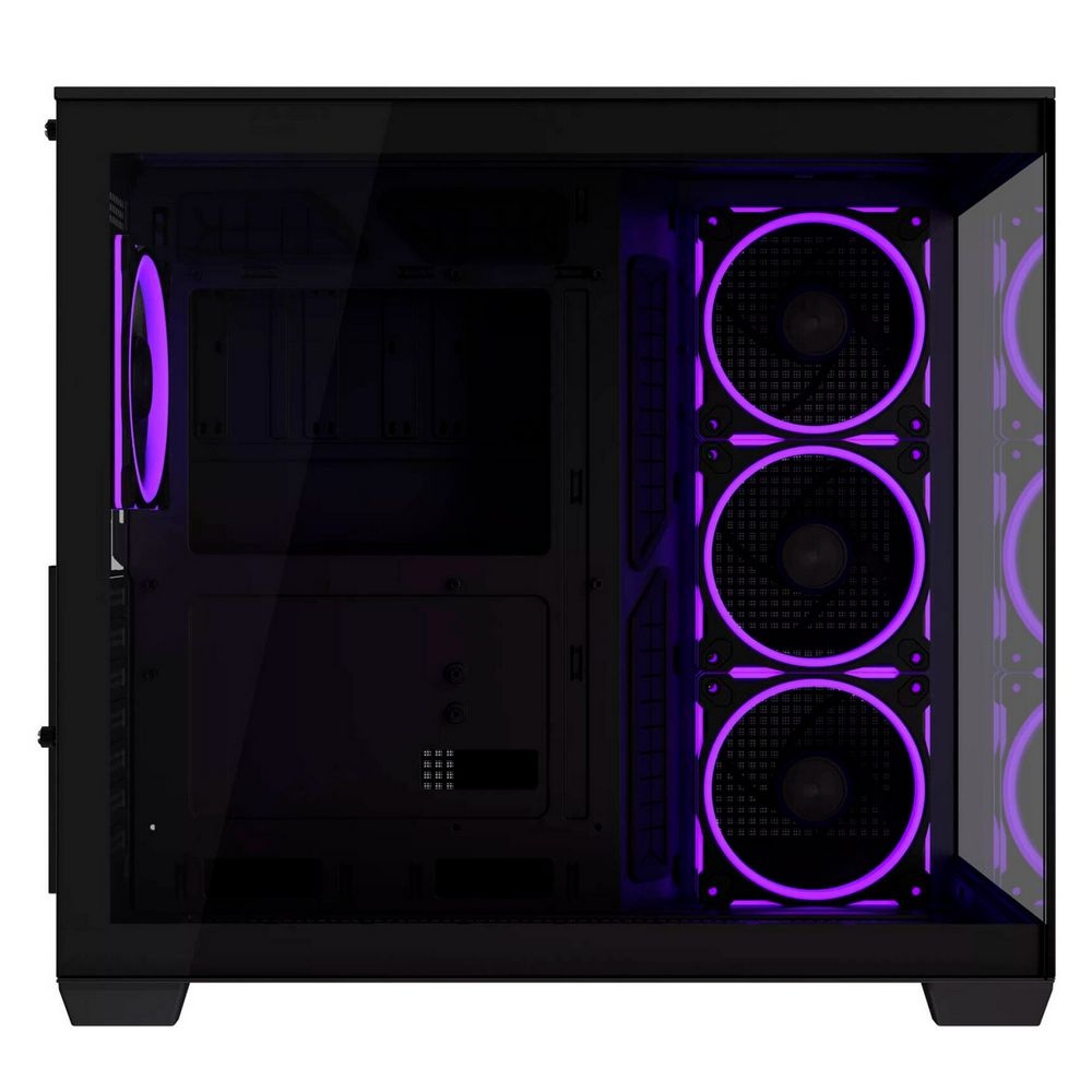 Корпус ASUS A32 Plus, Midi-Tower, чёрный, 4 x 120 мм