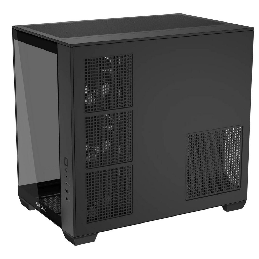 Корпус ASUS A32 Plus, Midi-Tower, чёрный, 4 x 120 мм