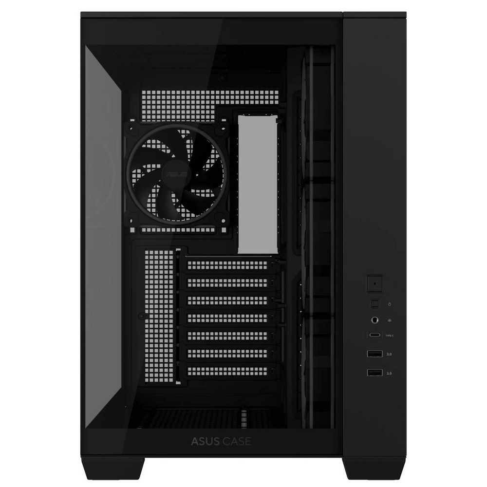 Корпус ASUS A32 Plus, Midi-Tower, чёрный, 4 x 120 мм