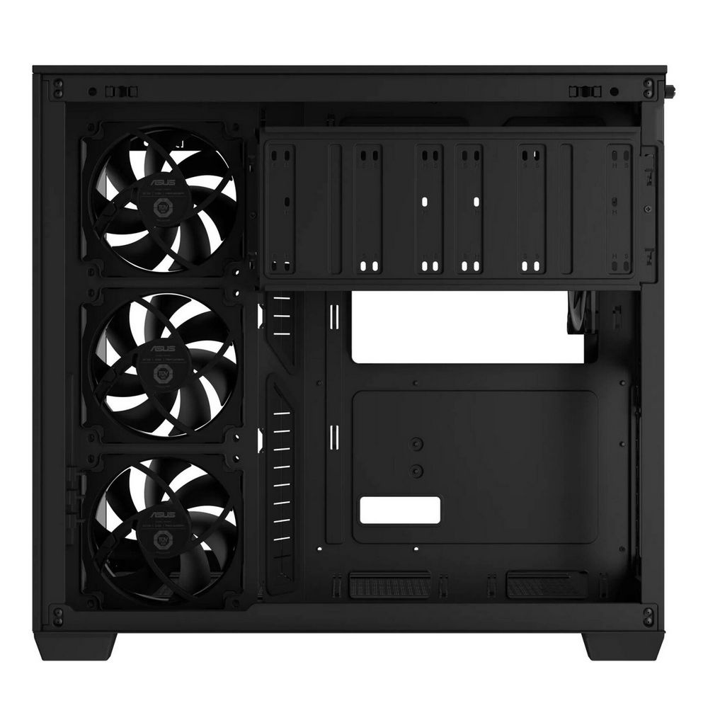 Корпус ASUS A32 Plus, Midi-Tower, чёрный, 4 x 120 мм