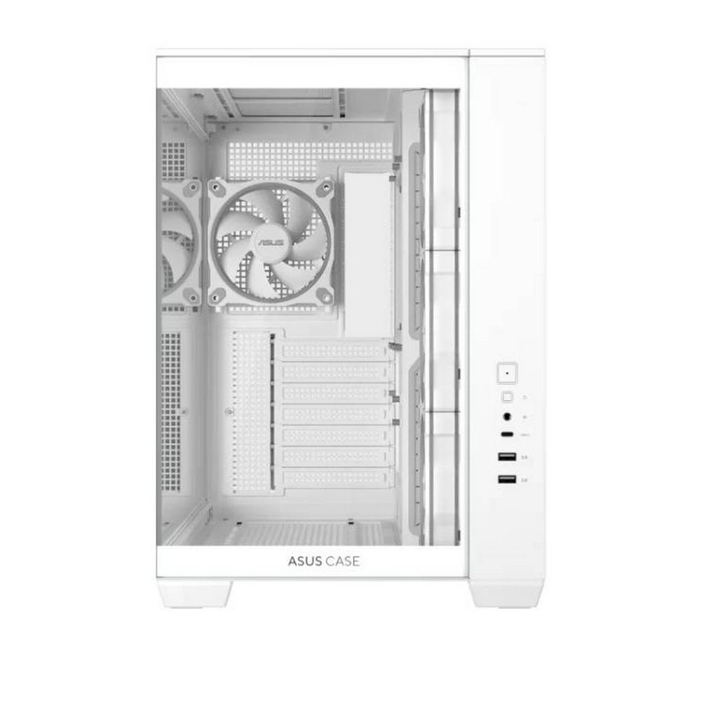Корпус ASUS A32 Plus, Midi-Tower, белый, 4 x 120 мм