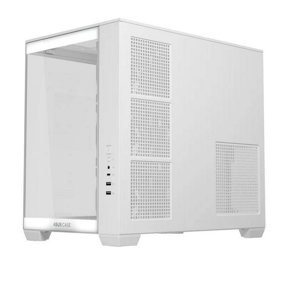 Корпус ASUS A32 Plus, Midi-Tower, белый, 4 x 120 мм