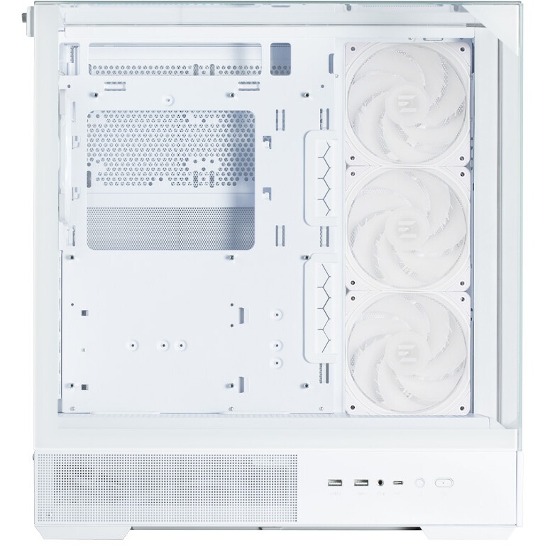 Корпус Zalman D50 белый без БП ATX 11x120mm 2x140mm 2xUSB3.0 audio bott PSU
