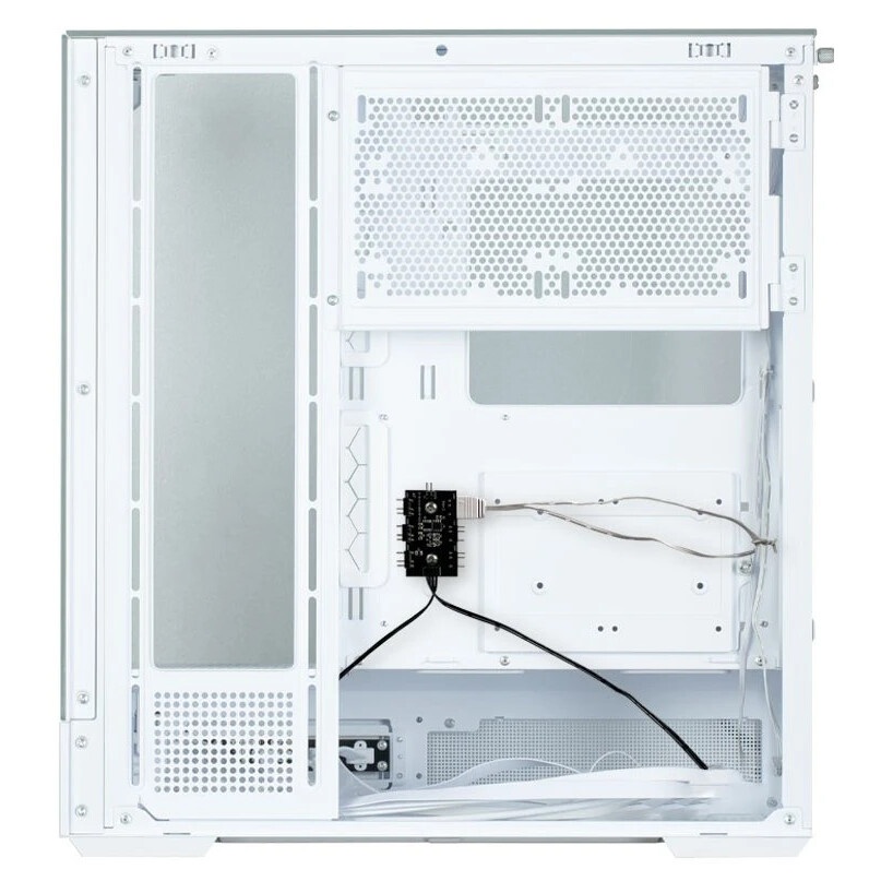 Корпус Zalman D50 белый без БП ATX 11x120mm 2x140mm 2xUSB3.0 audio bott PSU