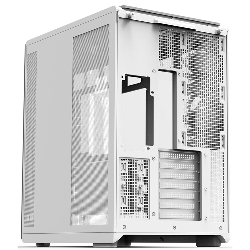 Корпус Zalman D50 белый без БП ATX 11x120mm 2x140mm 2xUSB3.0 audio bott PSU