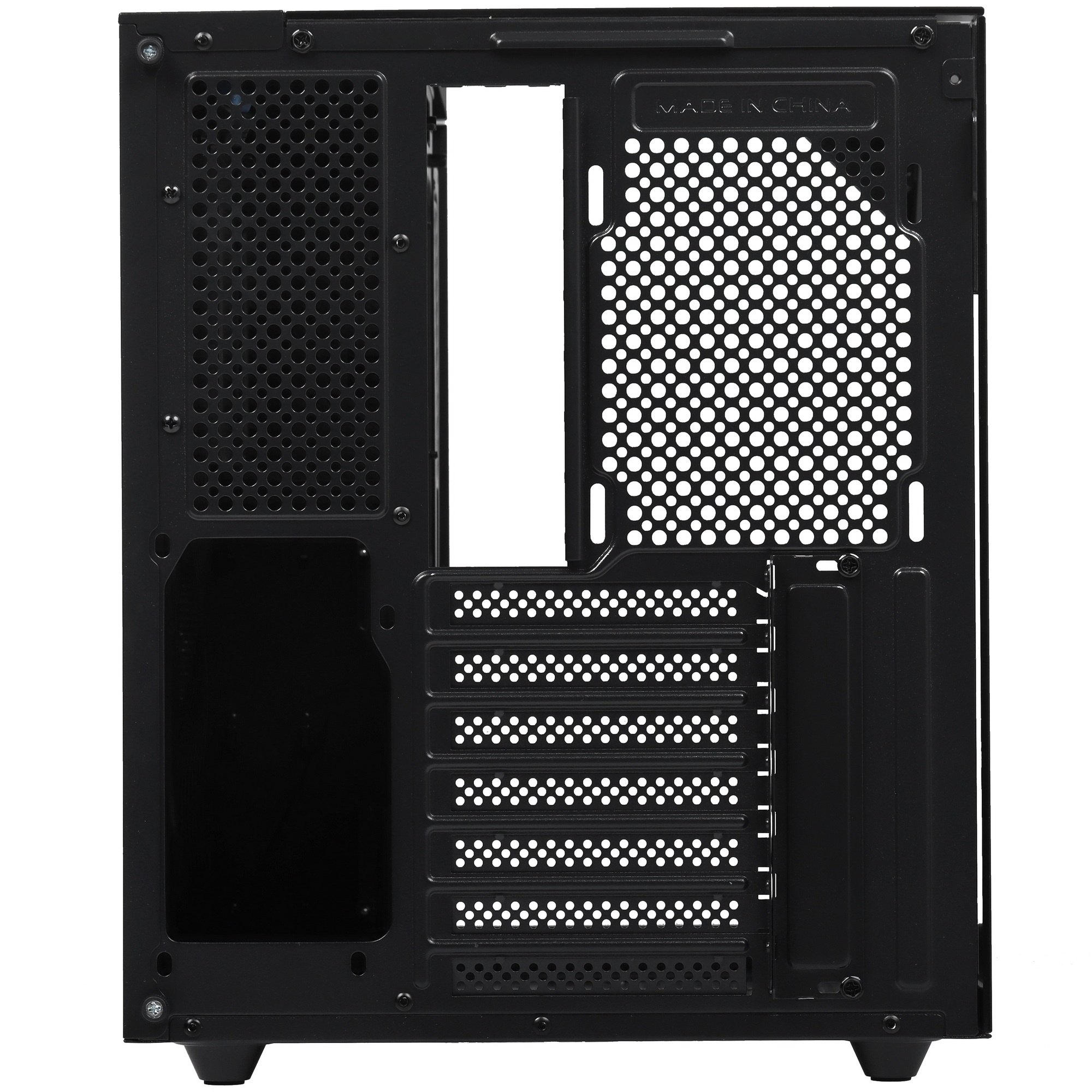 Корпус MIDITOWER CryoCube ATX Micro-ATX Mini-ITX W/O PSU USB1.1+3.0+Type-C+audio черный с окном 2520
