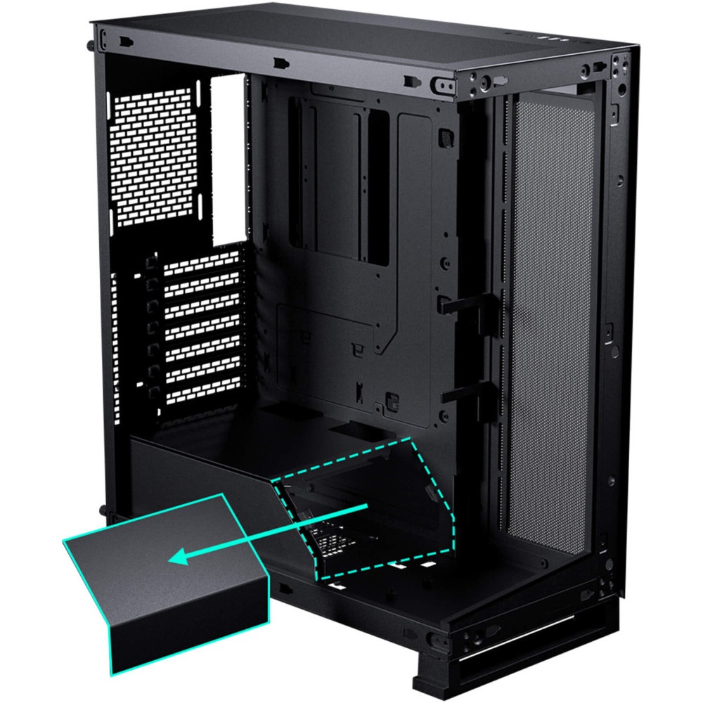 Корпус для ПК Arctic Cooling ARCTIC Xtender Black/Clear Glass ACPCC00023A