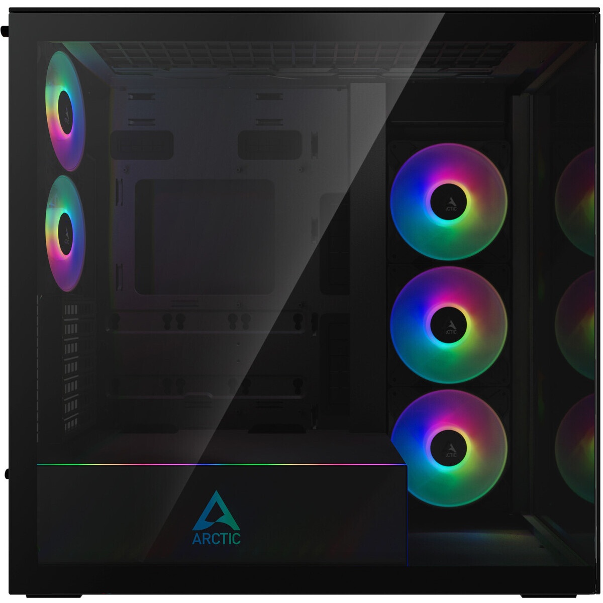 Корпус для ПК Arctic Cooling ARCTIC Xtender Black/Clear Glass ACPCC00023A
