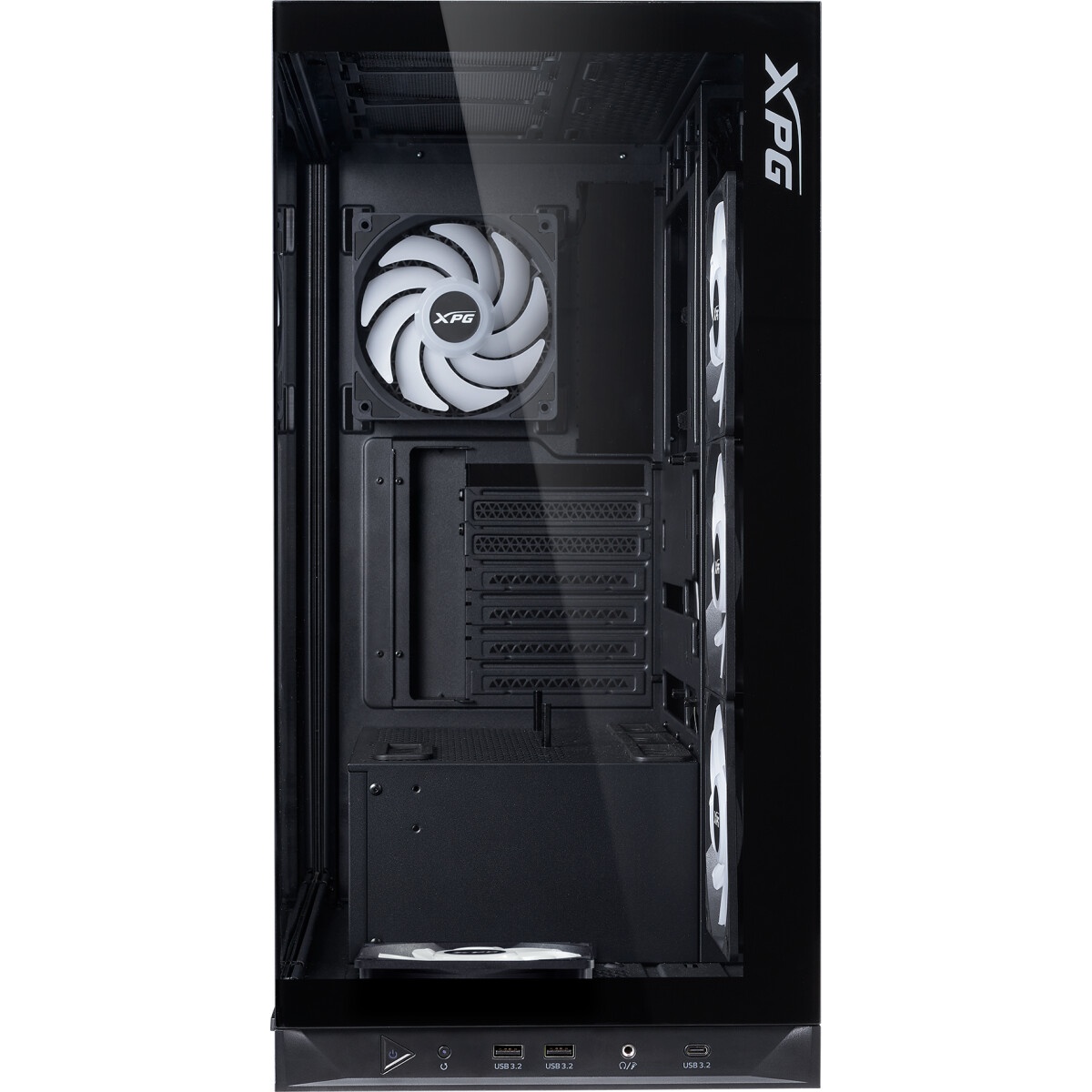 Корпус для ПК Arctic Cooling ARCTIC Xtender VG Black/Clear Glass ACPCC00024A