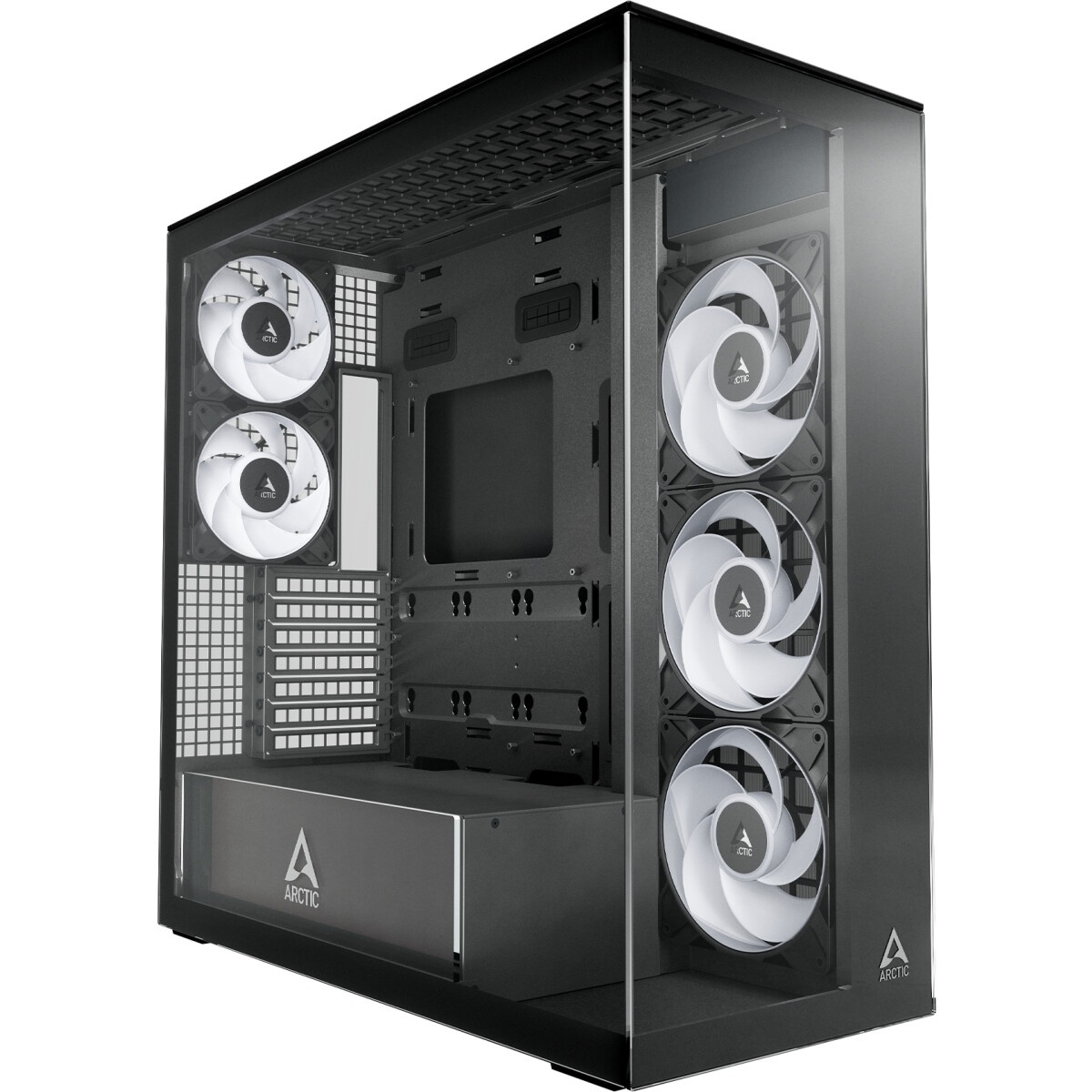 Корпус для ПК Arctic Cooling ARCTIC Xtender VG Black/Clear Glass ACPCC00024A