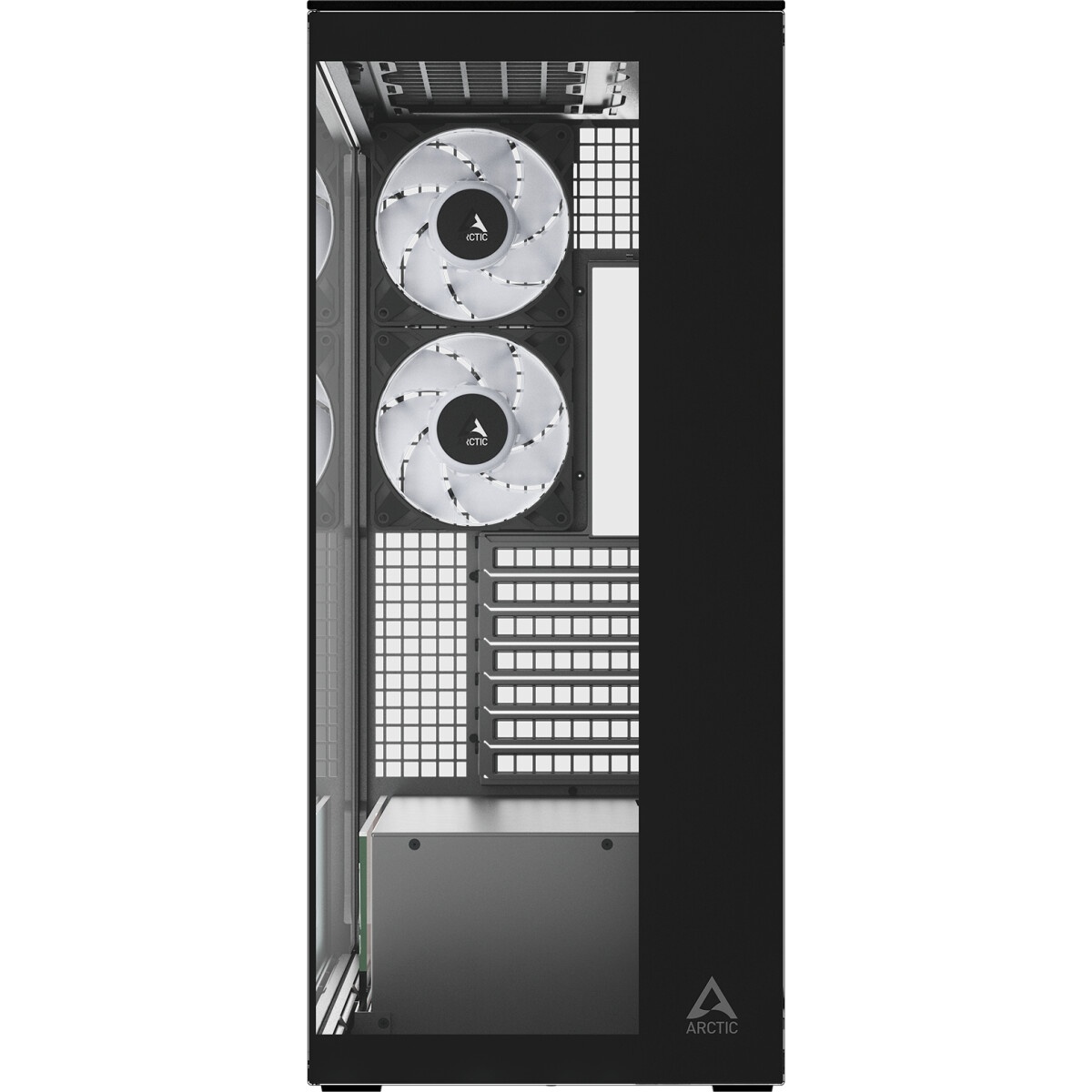 Корпус для ПК Arctic Cooling ARCTIC Xtender VG Black/Clear Glass ACPCC00024A