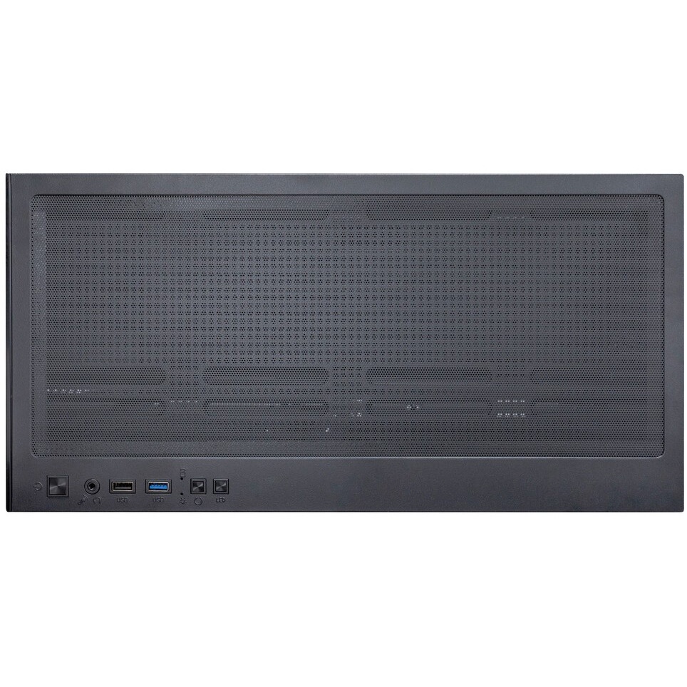 Корпус Gigabyte GB-C201P черный без БП mATX 9x120mm 3x140mm 2xUSB3.0 audio bott PSU