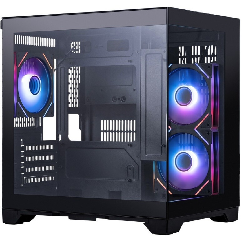 Корпус Gigabyte GB-C201P черный без БП mATX 9x120mm 3x140mm 2xUSB3.0 audio bott PSU