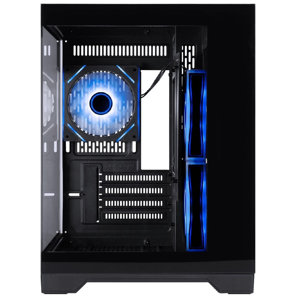 Корпус Gigabyte GB-C201P черный без БП mATX 9x120mm 3x140mm 2xUSB3.0 audio bott PSU
