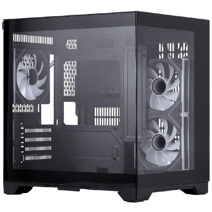 Корпус Gigabyte GB-C201P черный без БП mATX 9x120mm 3x140mm 2xUSB3.0 audio bott PSU