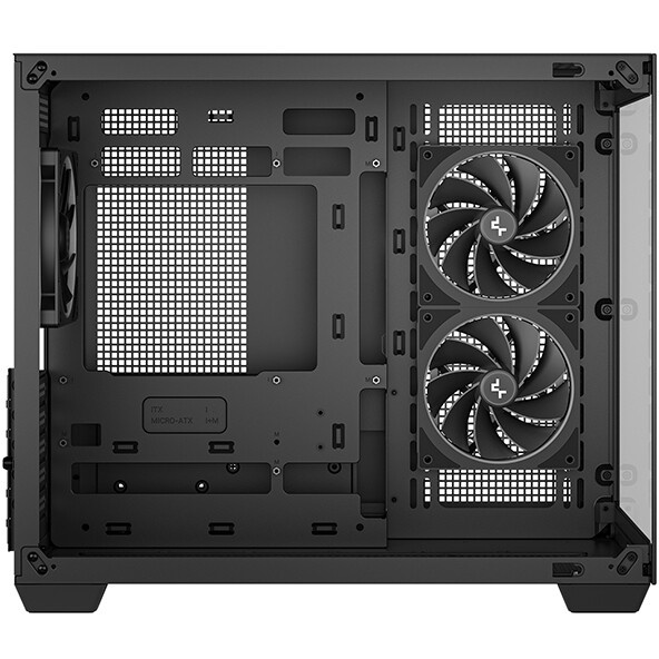 Корпус Gigabyte GB-C201P черный без БП mATX 9x120mm 3x140mm 2xUSB3.0 audio bott PSU