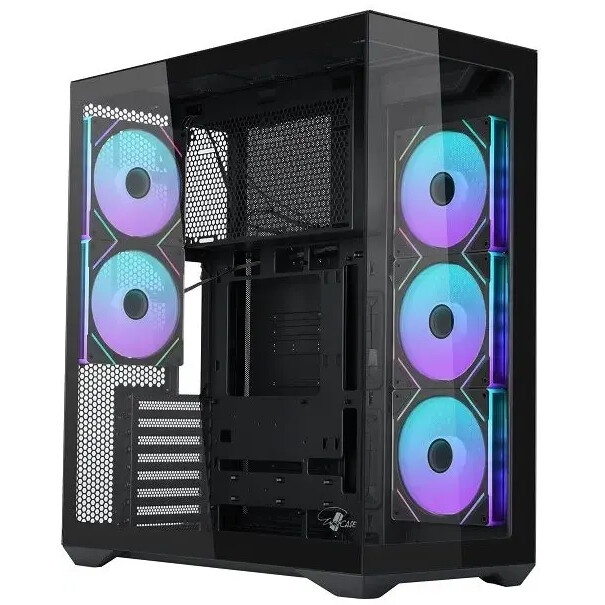 Корпус Lian-Li V100RX черный без БП E-ATX 7x120mm 3x140mm 2xUSB3.0 audio bott PSU