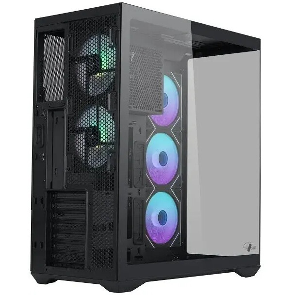 Корпус Lian-Li V100RX черный без БП E-ATX 7x120mm 3x140mm 2xUSB3.0 audio bott PSU