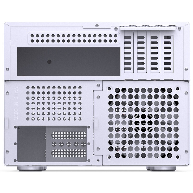 Корпус Lian-Li A4H2OA5 серебристый без БП miniITX audio