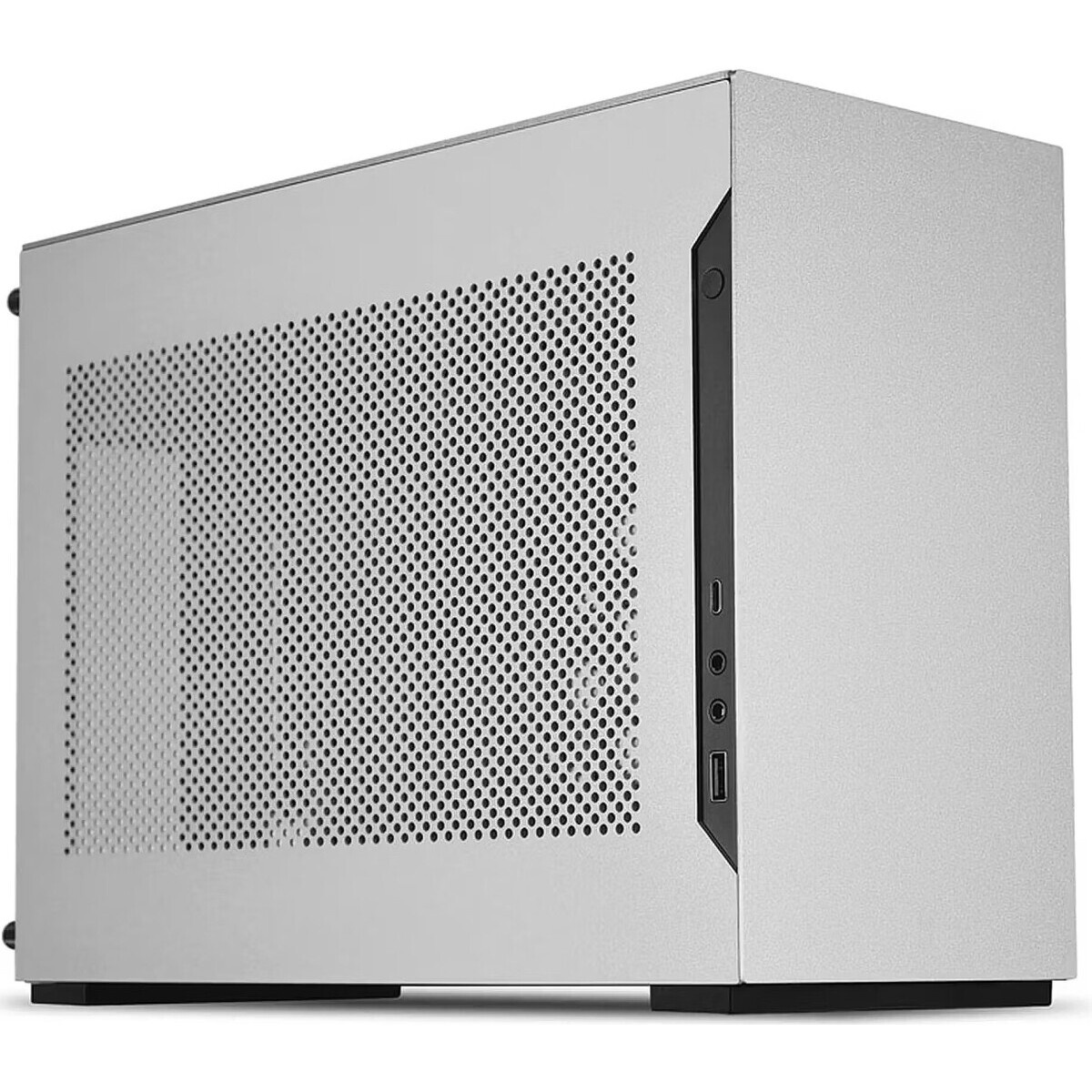 Корпус Lian-Li A4H2OA5 серебристый без БП miniITX audio