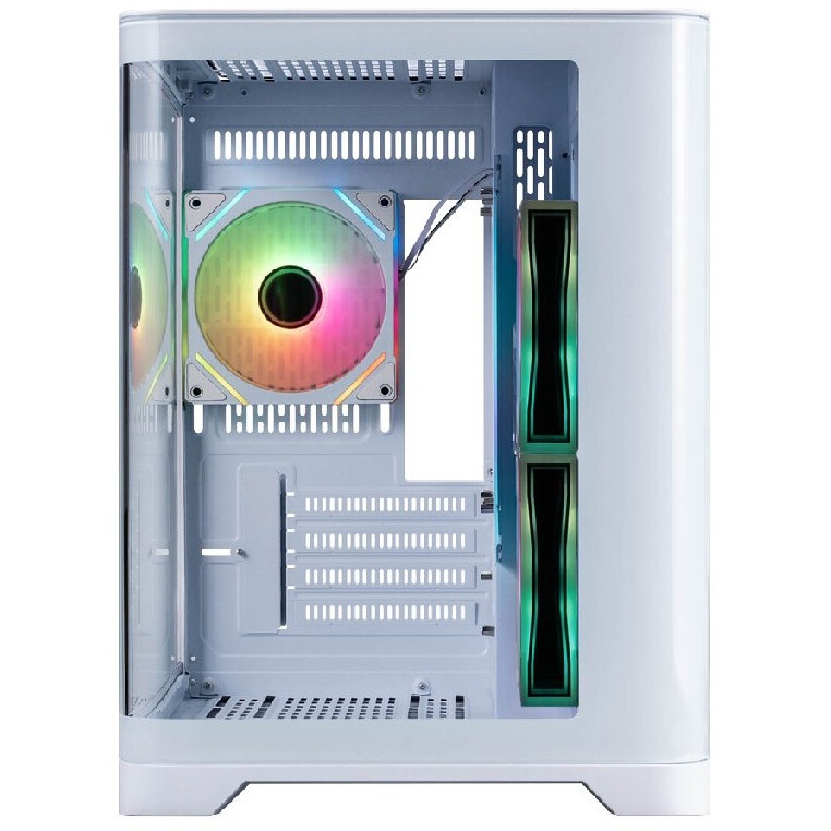 Корпус для ПК MSI MAG PANO M110R WHITE , Micro-ATX, 1xUSB 3.2 Gen 1, 1xUSB 3.2 Gen2x2 Type-C, 2x140m