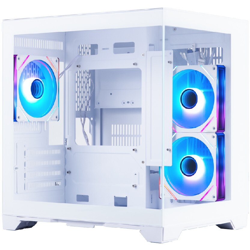 Корпус для ПК MSI MAG PANO M110R WHITE , Micro-ATX, 1xUSB 3.2 Gen 1, 1xUSB 3.2 Gen2x2 Type-C, 2x140m