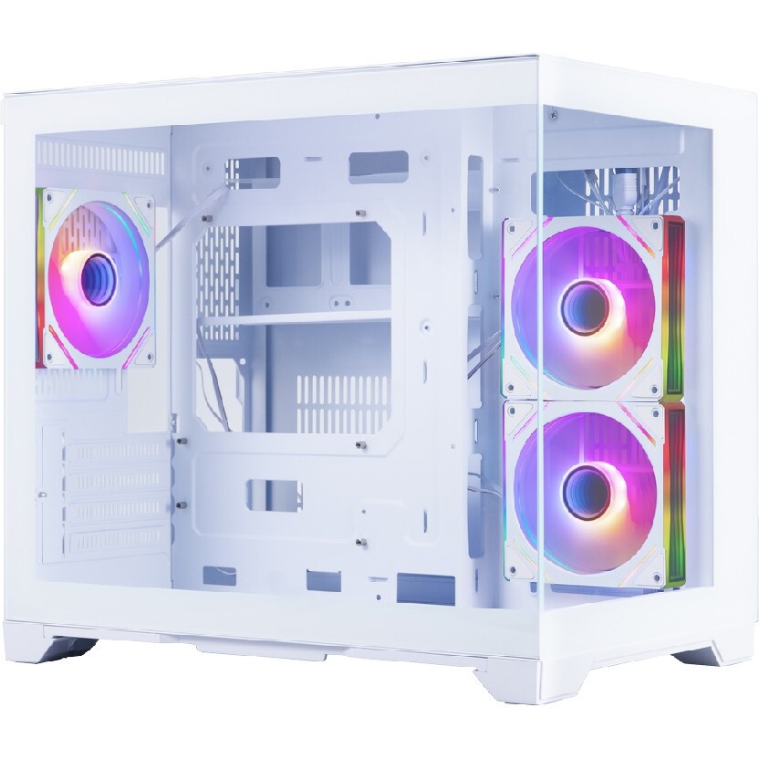 Корпус для ПК MSI MAG PANO M110R WHITE , Micro-ATX, 1xUSB 3.2 Gen 1, 1xUSB 3.2 Gen2x2 Type-C, 2x140m