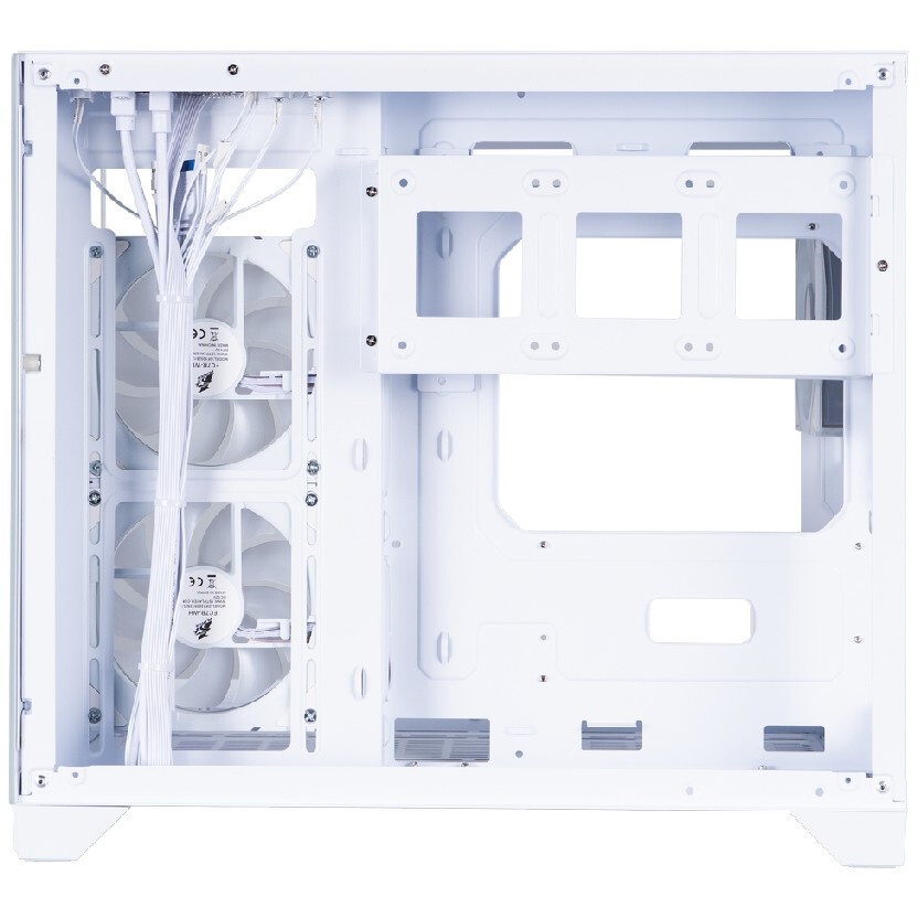 Корпус для ПК MSI MAG PANO M110R WHITE , Micro-ATX, 1xUSB 3.2 Gen 1, 1xUSB 3.2 Gen2x2 Type-C, 2x140m