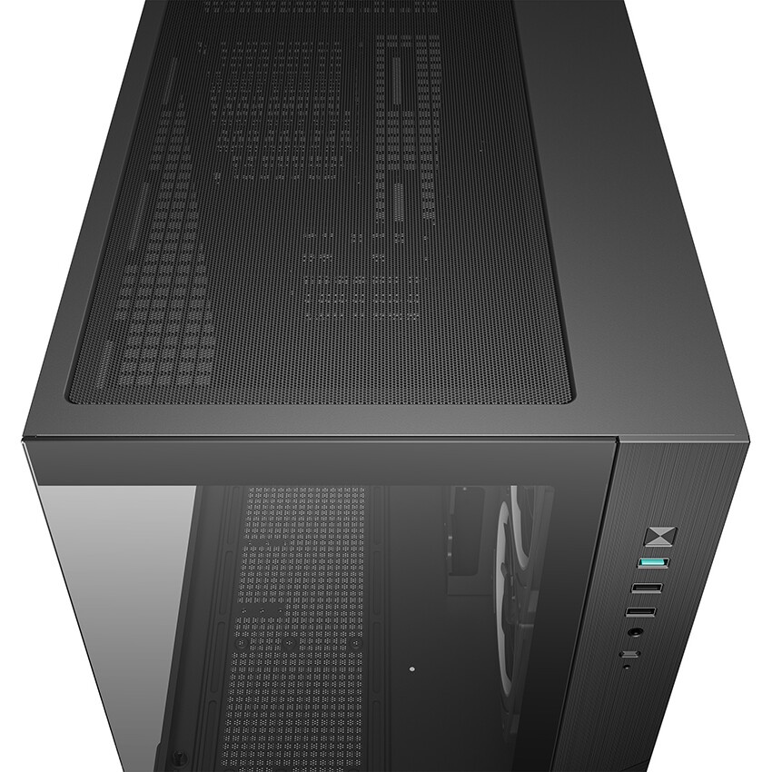 Корпус для ПК MSI MAG Pano M110R , Micro-ATX, 1xUSB 3.2 Gen 1, 1xUSB 3.2 Gen2x2 Type-C, 2x140mm, ARG