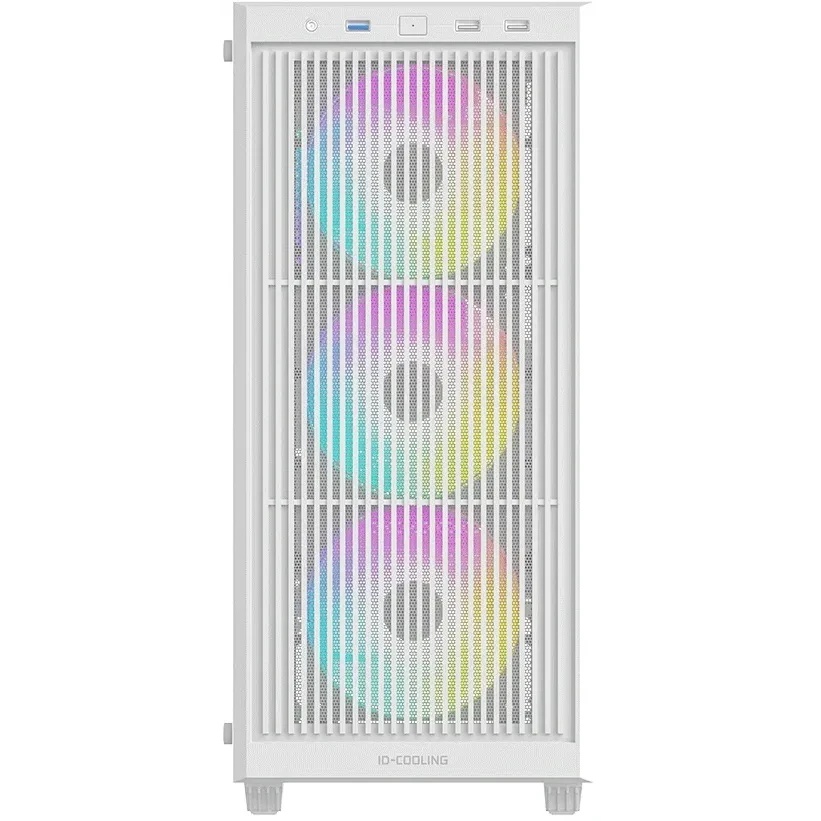 Корпус ID-Cooling Корпус Case ID-Cooling WARE 300 ARGB White mATX/win TG/ 4 fans/ Type C/ CPU 160mm/