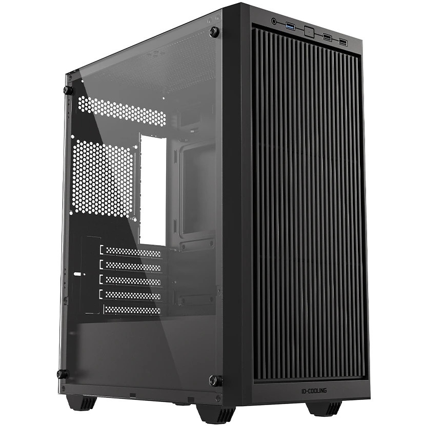 Корпус ID-Cooling Корпус Case ID-Cooling WARE 300 Black mATX/ win TG/ no fan/ Type C/ CPU 160mm/ GPU