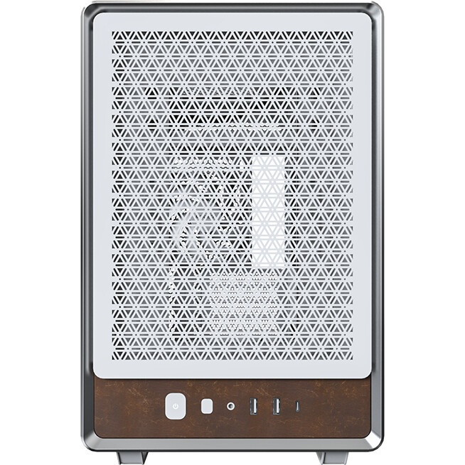 Корпус Case ID-Cooling FLOW 500 White mATX/win TG/ no fan/ Gen2 Type C/ CPU 180mm/ GPU 403mm/ no PSU
