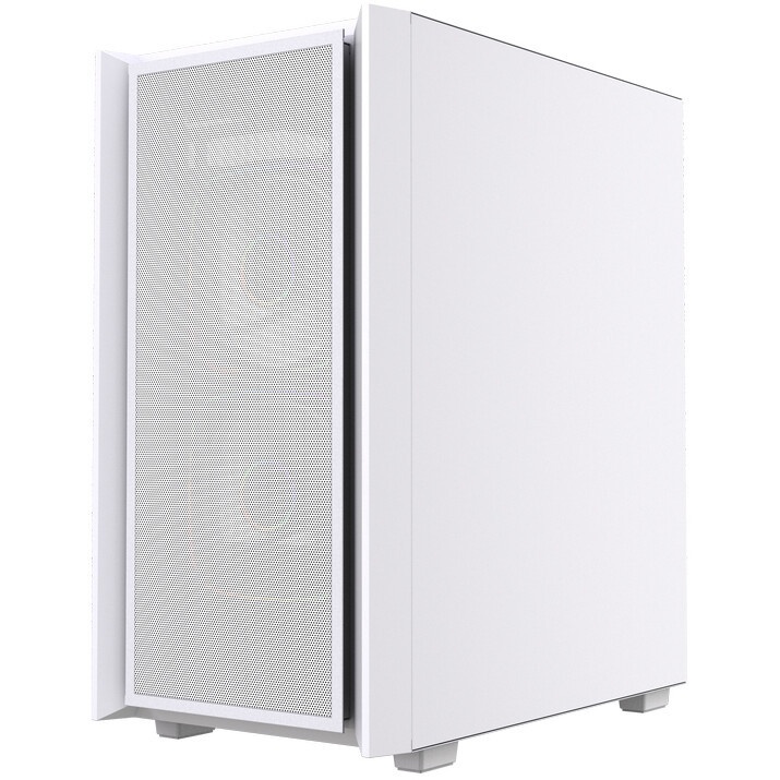 Корпус Case ID-Cooling FLOW 500 White mATX/win TG/ no fan/ Gen2 Type C/ CPU 180mm/ GPU 403mm/ no PSU
