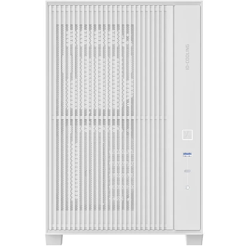 Корпус Case ID-Cooling FLOW 500 White mATX/win TG/ no fan/ Gen2 Type C/ CPU 180mm/ GPU 403mm/ no PSU