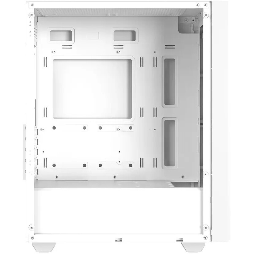 Корпус Case ID-Cooling FLOW 500 White mATX/win TG/ no fan/ Gen2 Type C/ CPU 180mm/ GPU 403mm/ no PSU