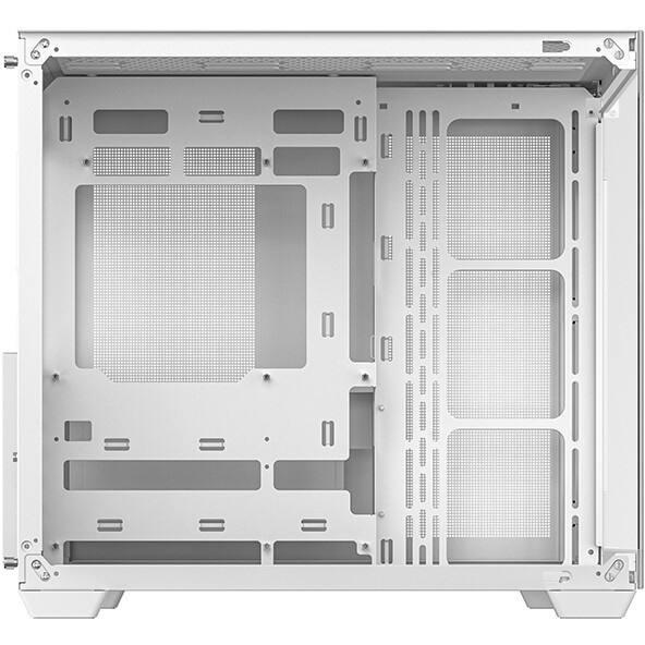 Корпус Case ID-Cooling VIEW 500 ARGB White mATX/win TG/3 fans/Gen2 Type C/CPU 162mm/GPU 407mm/no PSU