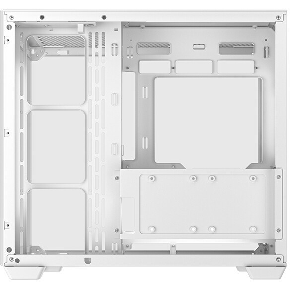 Корпус Case ID-Cooling VIEW 500 ARGB White mATX/win TG/3 fans/Gen2 Type C/CPU 162mm/GPU 407mm/no PSU