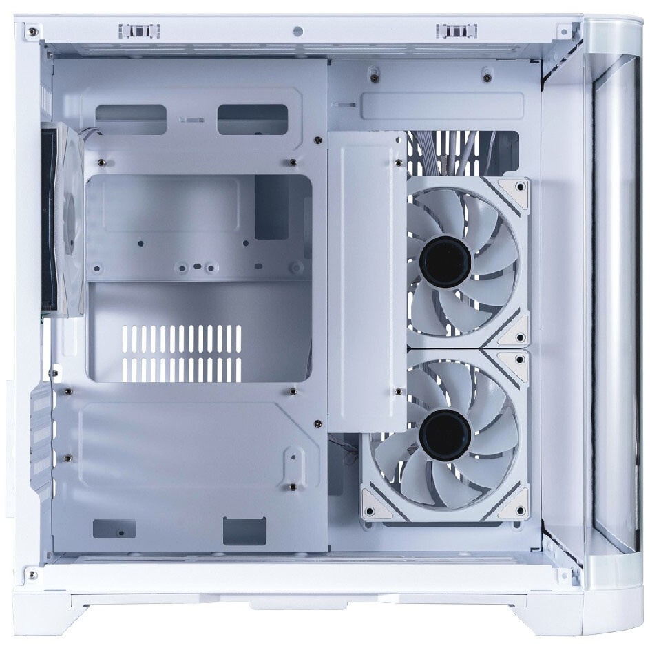 Корпус Case ID-Cooling VIEW 500 ARGB White mATX/win TG/3 fans/Gen2 Type C/CPU 162mm/GPU 407mm/no PSU