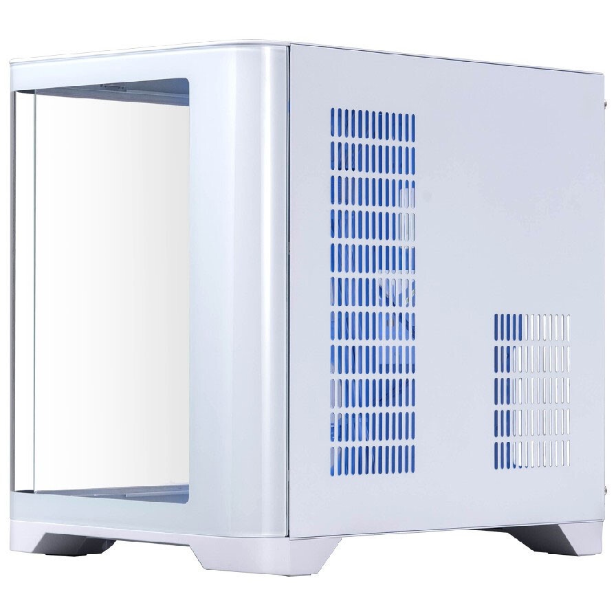 Корпус Case ID-Cooling VIEW 500 ARGB White mATX/win TG/3 fans/Gen2 Type C/CPU 162mm/GPU 407mm/no PSU
