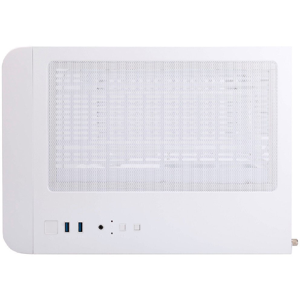 Корпус Case ID-Cooling VIEW 500 ARGB White mATX/win TG/3 fans/Gen2 Type C/CPU 162mm/GPU 407mm/no PSU