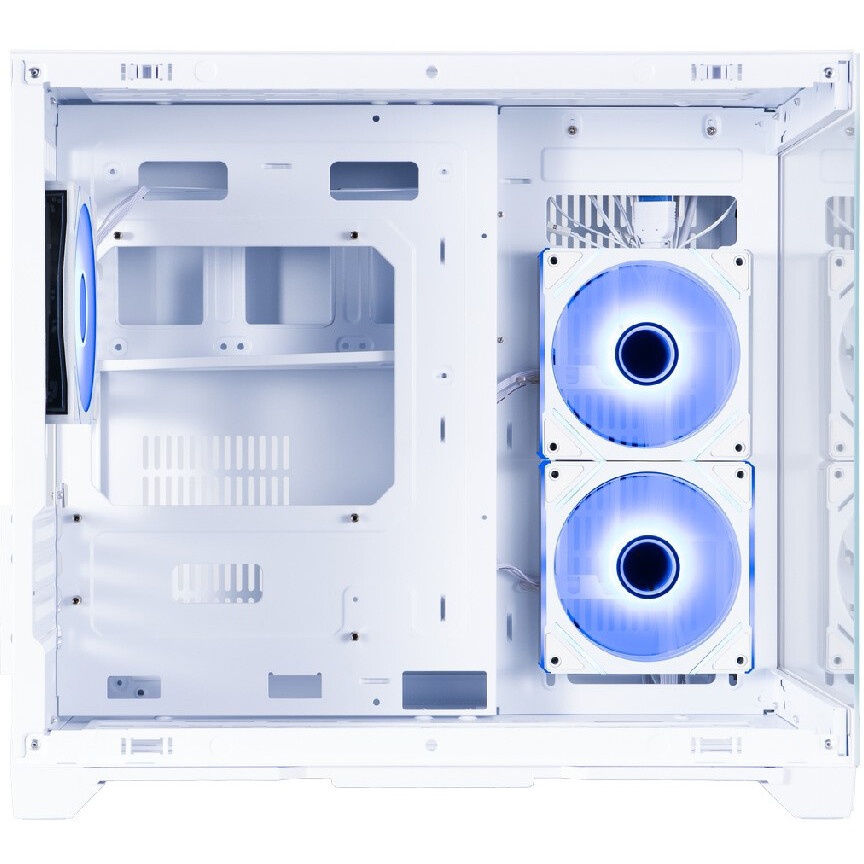 Корпус Case ID-Cooling VIEW 500 ARGB White mATX/win TG/3 fans/Gen2 Type C/CPU 162mm/GPU 407mm/no PSU