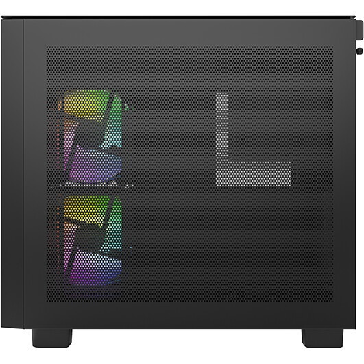 Корпус Case ID-Cooling VIEW 510 ARGB Black ATX/win TG/4 fans/Gen2 Type C/CPU 162mm/GPU 407mm/ no PSU